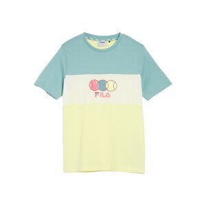 FILA Tričko 'Bebbels'  žlutá / modrá / bílá / pink