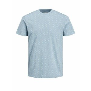 JACK & JONES Tričko  krémová / kouřově modrá