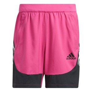 ADIDAS PERFORMANCE Sportovní kalhoty  růžová / černá / bílá