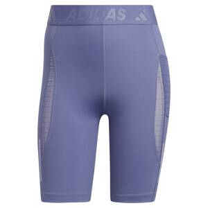 ADIDAS PERFORMANCE Sportovní kalhoty fialová / černá