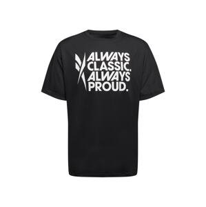 Reebok Sport Funkční tričko 'Pride' černá / bílá