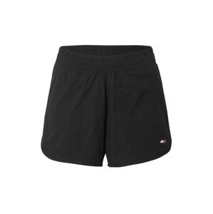Tommy Sport Sportovní kalhoty  černá / bílá / červená / noční modrá
