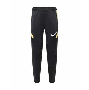 NIKE Sportovní kalhoty 'Strike'  zlatá / černá / bílá