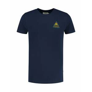 Shiwi Tričko světlemodrá / tmavě modrá / žlutá
