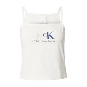 Calvin Klein Jeans Top  indigo / šedá / bílá