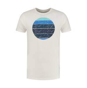 Shiwi Tričko 'Sunset Shades'  bílá / námořnická modř / světlemodrá / modrá / indigo