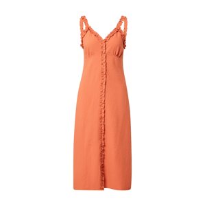 JUST FEMALE Letní šaty oranžová