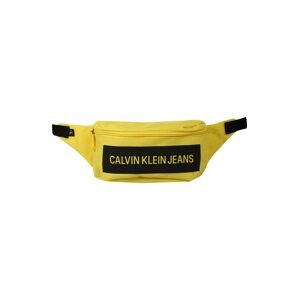 Calvin Klein Jeans Ledvinka  žlutá / černá