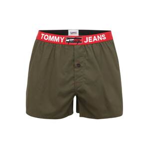 Tommy Hilfiger Underwear Boxerky  olivová / melounová / bílá / tmavě modrá