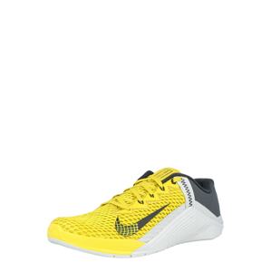 NIKE Sportovní boty 'METCON 6'  žlutá / černá