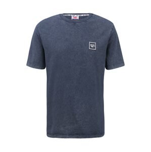 HI-TEC Funkční tričko 'MARK'  tmavě modrá / bílá