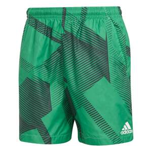 ADIDAS PERFORMANCE Sportovní kalhoty  světle zelená / černá / bílá