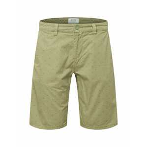 Only & Sons Chino kalhoty 'WILL' pastelově zelená / tmavě zelená