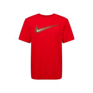Nike Sportswear Tričko  zlatá / červená / bílá