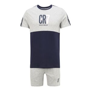 CR7 - Cristiano Ronaldo Pyžamo krátké  šedá / tmavě modrá