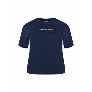Tommy Jeans Curve Tričko  námořnická modř / mix barev