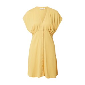 Samsøe Samsøe Košilové šaty 'Valerie' zlatě žlutá