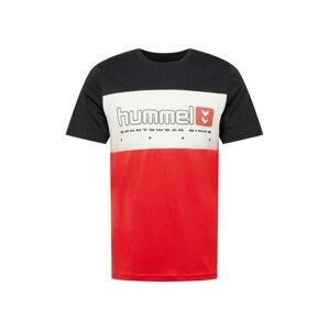 Hummel Funkční tričko  červená / bílá / černá