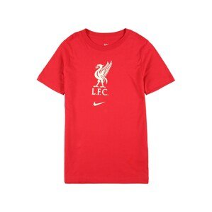 NIKE Funkční tričko 'Liverpool FC'  červená / bílá