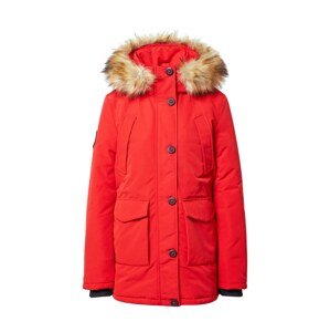 Superdry Zimní bunda 'Everest'  světle hnědá / světle červená