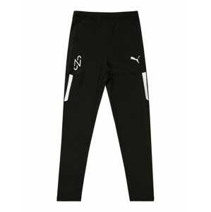 PUMA Sportovní kalhoty 'Neymar' černá / bílá