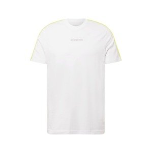 Reebok Sport Funkční tričko  bílá / limone / černá