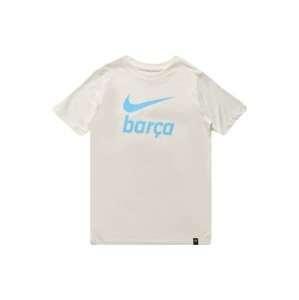 NIKE Funkční tričko 'FC Barcelona'  světlemodrá / bílá
