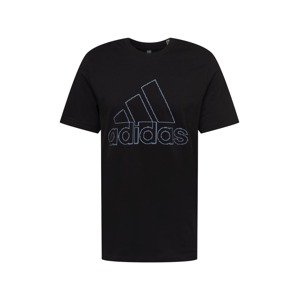 ADIDAS PERFORMANCE Funkční tričko chladná modrá / černá