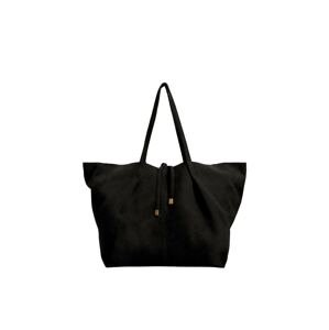 MANGO Nákupní taška 'Sonia'  černá