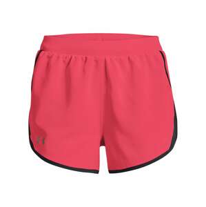 UNDER ARMOUR Sportovní kalhoty 'Fly By'  šedá / pink / černá