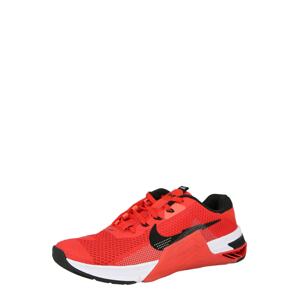 NIKE Sportovní boty 'Metcon 7'  bílá / černá / ohnivá červená
