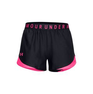 UNDER ARMOUR Sportovní kalhoty 'Play Up' tmavě růžová / černá