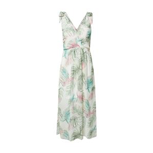 Hailys Letní šaty 'Bianca' khaki / nefritová / pink / bílá