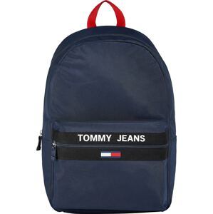 Tommy Jeans Batoh 'Essential Contrast'  noční modrá / bílá / červená