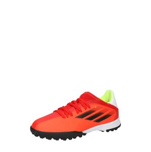 ADIDAS PERFORMANCE Sportovní boty 'X SPEEDFLOW.3 TF'  oranžově červená / černá / bílá
