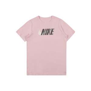 Nike Sportswear Tričko  světle růžová / černá / bílá