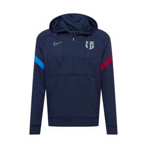 NIKE Sportsweatshirt 'FC Barcelona'  námořnická modř / nebeská modř / červená / bílá