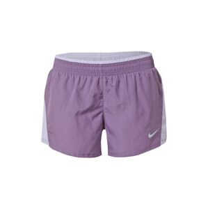 NIKE Sportovní kalhoty  tmavě fialová / šeříková
