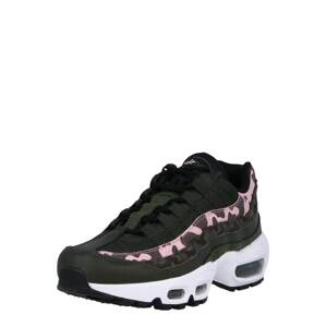 Nike Sportswear Tenisky  tmavě hnědá / černá / pink