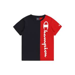 Champion Authentic Athletic Apparel Tričko  černá / červená / bílá
