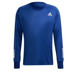 ADIDAS PERFORMANCE Funkční tričko 'Own the Run'  námořnická modř / světle šedá