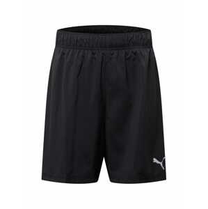 PUMA Sportovní kalhoty 'Favourite' světle šedá / černá