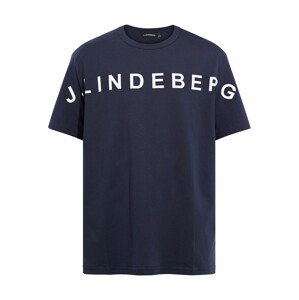 J.Lindeberg Tričko 'Jamie'  námořnická modř / bílá