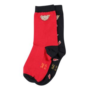 Steiff Collection Ponožky  námořnická modř / červená / světle hnědá