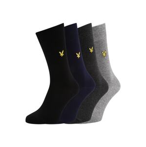 Lyle & Scott Ponožky 'LIAM'  námořnická modř / žlutá / světle šedá / tmavě šedá / černá