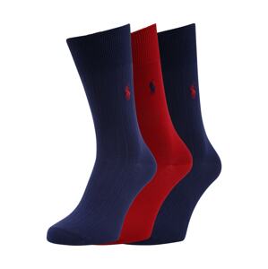 Polo Ralph Lauren Ponožky  tmavě modrá / červená