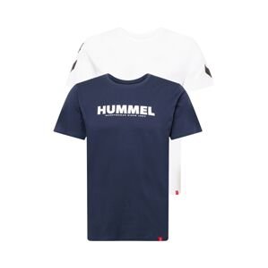 Hummel Funkční tričko 'LEGACY'  tmavě modrá / bílá