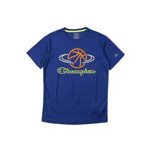 Champion Authentic Athletic Apparel Tričko modrá / žlutá / šedá / oranžová