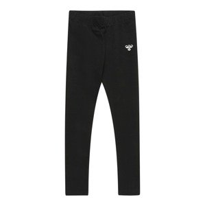 Hummel Sportovní kalhoty 'Onze'  černá / bílá