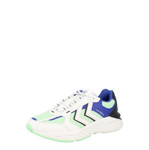 Hummel Sportovní boty modrá / zelená / černá / bílá